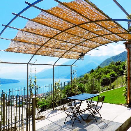 Villa Valuri Vista Magnifica Sul Lago Di Como Appartamento Piano Terra Vercana Exterior photo